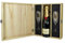 Brut Imperial Champagne 75cl with 2 x Champagne Flutes Presented in a Wooden Box - Ideas for Birthday, Anniversary, Christmas, Business and Corporate
