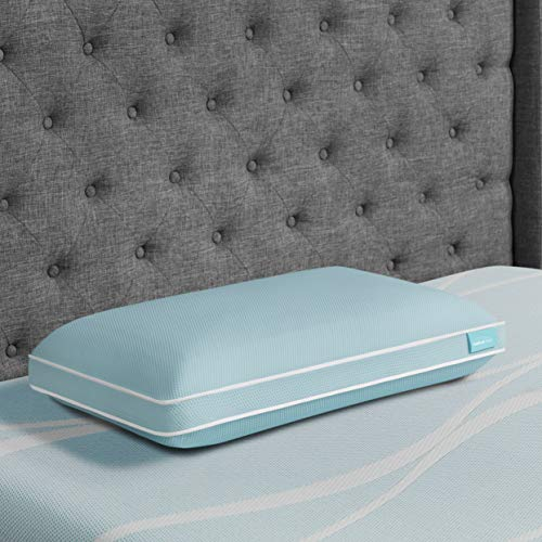 TEMPUR-ProForm + Cooling ProHi Pillow, Memory Foam, Queen, 5-Year Limited Warranty, Weiß