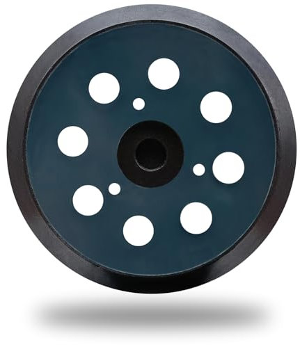 Tockrop Plaque de rechange standard à 8 trous avec crochet et boucle de 12,7 cm pour Makita BO5030/K, BO5031K, BO5041K