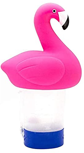 JINGLING Schwimmender Chlorspender Tier Chlorspender für Whirlpool, Chlortablettenspender, verstellbarer Chemikalienschwimmer für Spas, Whirlpools, Schwimmbäder, für 7,6 cm Chlortabletten