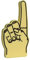 Deggelbam XXXL Winkehand Jumbo Finger/Football/Stadion Atraktion/Schaumstofffinger (Made in Germany!) (Gelb)