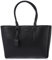 Calvin Klein Damen Dressed Slim Tote K60K609623 Tragetasche, Schwarz (Ck Black)