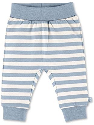 Sterntaler Baby - Jungen Gots Emmi Babyhose, Hellblau, 50 EU