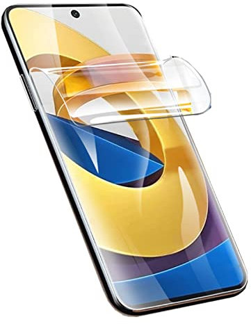 Snailcanfly películas de hidrogel 2 pcs para Xiaomi Poco M4 Pro 5G 6.6inch Protectores de pantalla de TPU de película transparente flexible suave NO vidrio templado
