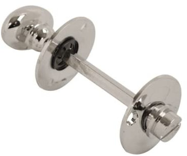 VIBE Thumbturn & Release Bathroom Lock in Polished Chrome for Internal Doors