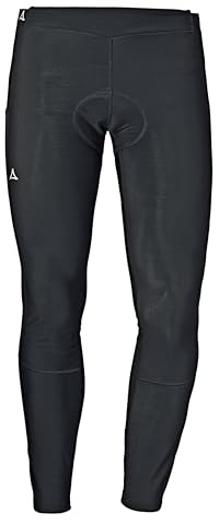 Schöffel Herren Skin Pants Warm 4h M, warme, atmungsaktive Radhose mit Polster für optimale Performance, Fahrrad Unterhosen mit bakteriostatischer Silbernitrat-Behandlung gegen Gerüche