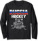 Russland Eishockey Fans Trikot Russian Hockey Team Supporter Langarmshirt