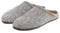 Gottstein Filz-Pantoffel Alpine Light Natur - Damen & Herren Hausschuh aus 100% Schurwolle Shetlandschaf, 39