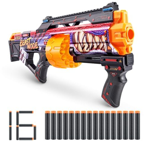 Confezione di pistole X-Shot Skins Beast Out Last Stand con (16) dardi di ZURU