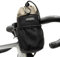 PACK2RIDE Bongo Fahrrad-LenkerTasche – wasserabweisendes, strapazierfähiges Cordura-Gewebe und großer Fahrrad-Wasserflaschenhalter, Bikepacking - Vorbau Tasche für Radreisen, Schwarz