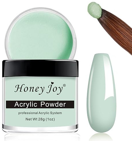 28g/box Acrylic Powder Professional White Clear Red Nude Acrylic Nail French Manicure Powder for Nail Extension Acrylic Nail System,HJ-NAP017 (HJ-NAP017-No.1)