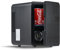 CLIPOP 4L Mini Fridge, 6 Cans Portable Small Car Fridge for Bedroom, Drink Cooler AC+DC Power Cooler Quiet Mini Refrigeratorfor Home Office Dorm Travel Skin Care Makeup, Full Black