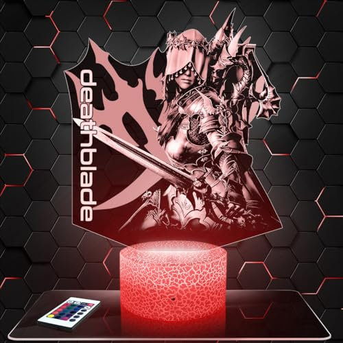 Lampe Deathblade Lost A deko Zimmer Junge Lampe 3D Deathblade Lost Aobjekt Gaming Gamer Videospiele Geschenk gedämpftes Licht Nachtlicht deko Büro. Eigenartig Geschenk Weihnachten Teenager