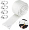 Abgasschlauch 25mm für Stromerzeuger, Standheizung Schlauch 300CM, Fiberglas Schlauch, mit 4 Schlauchschellen für Lufterhitzer, Für Notstromaggregat Abgasrohr, Heizungen Air-Klimaanlage (300CM)