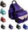 Majestic Ally Horse Saddle Bag - Nylon Insulated Leakproof Cooler, Reflective Padded with Pockets and Water Bottle Carrier, Durable Equestrian Saddle Bag (Purple)