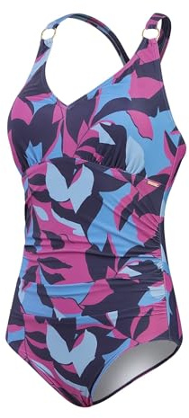 Speedo SPDSCU VNCK PRNT 1PC AF Blue/P Pure Blue/Wineberry/Curious Bl