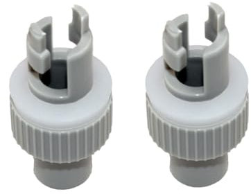 BESPORTBLE Pumpenadapter PVC Bootsluftventil Schlauchadapter Weiß Aufblasbar Schnellanschluss Für Kajak Sup Poolpumpe