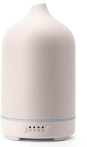 Diffuserlove Ceramic Diffuser 250ml Essential Oil Diffusers Aromatherapy Essential Oil Diffuser for Room Air Diffuser for Home Bedroom Stone Diffuser