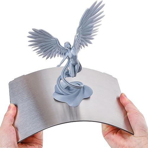 Sovol Flexible Bauplatte aus Kunstharz für 3D-Drucker, Federstahl, flexible Platte und magnetische Basisplattform für Mars 4/Mars 4 Ultra/Mars 5/Mars 5 Ultra, 160 x 96 mm, 2 Stück