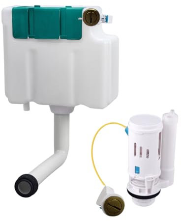 Keenware KTC-628 BTW Concealed Toilet Cistern, Brushed Brass