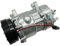 Compresor de aire acondicionado 7V16 SD7V16 AC A/C compatible con Audi TT A3 1.8 1.8L 1J0820805 1J0820803A compatible con Sanden 1206 4254 7H0820803D