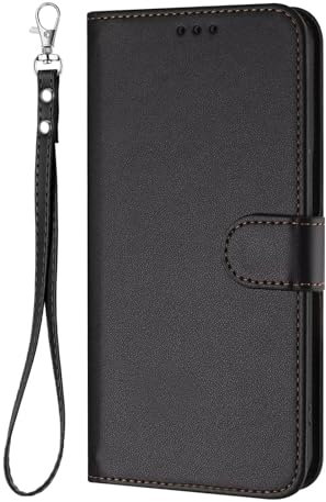 BEENTRYS Pelle PU Cover per VIVO Y78 Plus 5G / Y78 5G / V29 lite Cover a Libro,Portafoglio Slot per Schede Supporto Kickstand Chiusura Magnetica Flip Caso Antiurto Custodia per Telefono-Nero
