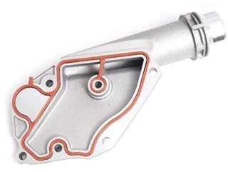 Thermostat mit Gehäuse Thermostate im Kühlsystem Aluminium-Motorkühlwasserauslass passend für Audi A4 Q5 A5 A6 A4 3.2L 06E121168