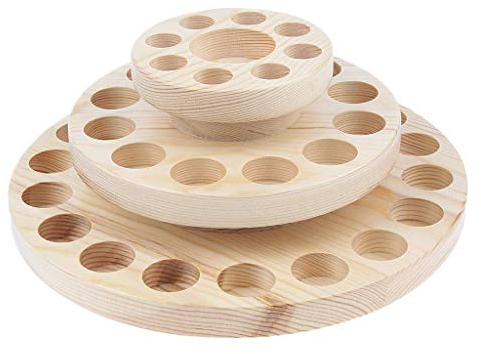 Backbayia Porte-Bouteilles D'huile Essentielle Plateau Stockage Flacons Parfum