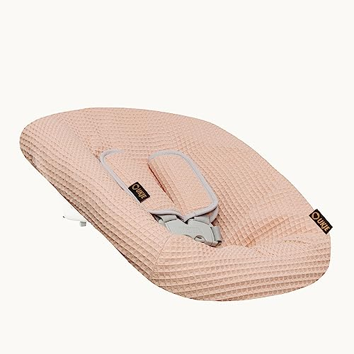 Housse de protection Ukje compatible avec les nouveau-nés Stokke avec coussinets de sangle | Accessoires de chaise haute | Housse en tissu pour chaises hautes pour bébés et tout-petits