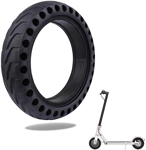 Elektro Scooter Tyre Reifen - Vollgummi Pannensichere Tyre Reifen Ersatzräder für Vorder und Hinterreifen für Xiaomi 1S M365 Elektrischen Roller - Schwarz(21cm)