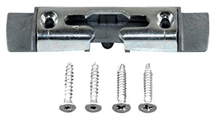 SI Siegenia Aubi Pilzkopf Kipp- Schließblech, Kippriegellager S-ES 1366 DIN Rechts (FRKA0441) incl. SN-TEC Montagematerial