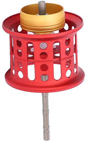 BGSFF Metal Skirted Spool Spinning Wheel Angelschnur All? Metal Line Wheel Rocked Spool Hollow Design für Angelrollen im Freien