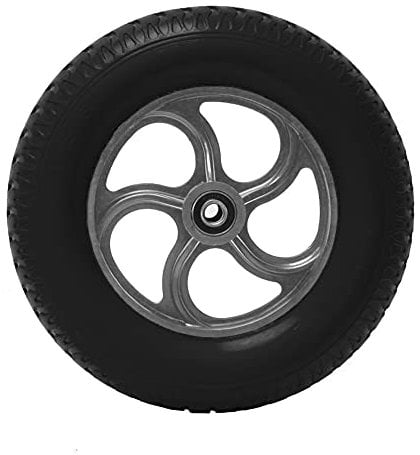 Product Pro 14 Grey Spoked Puncture Proof Wheel 3.25-8 for 20mm Axle Shaft