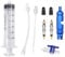Fahrrad Sealant Reifendichtmittel Injector 60ml Fahrrad Tubeless Dichtmittel Injector Fahrrad Tubeless Sealant Injector mit Ventileinsatz-Entfernungswerkzeug für MTB Rennrad Tubeless/Dichtungsmittel