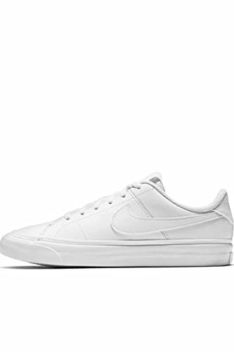 Nike Court Legacy Big Kids' Shoe, White/White, 35.5 EU
