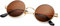 COASION Retro Kleine Runde Polarisierte Sonnenbrille für Männer Frauen