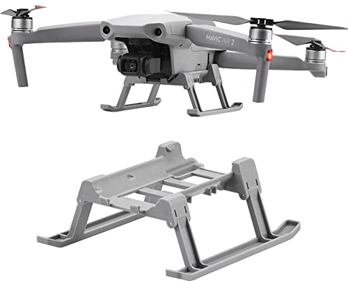 DJI Air 2/2S Landefüße Erweiterte Fahrwerk Landegestell Faltbares Schnellverschluss-Verlängerungsbein Landing Gear für DJI Mavic Air 2/2S Drohnenzubehör