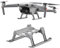 DJI Air 2/2S Landefüße Erweiterte Fahrwerk Landegestell Faltbares Schnellverschluss-Verlängerungsbein Landing Gear für DJI Mavic Air 2/2S Drohnenzubehör