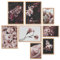 Heimlich® Tableau Décoration Murale - SANS Cadres Tableau Décoration Murale | 4 x DIN A3 & 4 x DIN A4-30x42 & 21x30 | » Belle en rose «