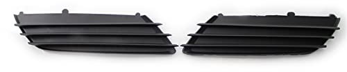 Rejilla Delantera 1 Par Faros Antiniebla Parachoques Delantero Izquierdo + Derecho Coche Rejilla Inferior para Opel para Vauxhall para Astra H 2004-2007 Rejilla de radiador