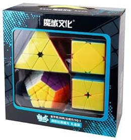 Moyu Meilong Megaminx, Pyraminx, Skewb, Square1 Geschenkbox