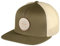 Rip Curl Herren Icons Trucker Hat, Mesh Back Cap Snapback for Men, Adjustable Hut, Olivgrün, hell, Einheitsgröße