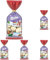 Milka Weihnachts-Kugeln Weiß 1 x 100g I Weihnachtsschokolade Einzelpackung I Adventskalender Schokolade Weiß I Süßigkeiten zu Weihnachten aus 100% Alpenmilch Schokolade (Packung mit 5)