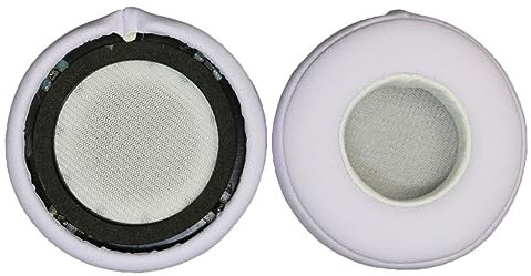 AOKWAWALIY Cuscinetti Auricolari Di Ricambio In Pelle Proteica Accessori Per Auricolari Bianchi