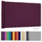 Lingle888 Balkon Sichtschutz PB2 PES blickdichte Balkonumspannung mit Ösen und Kabelbinder 8 Tage geliefert - in div.20 Größen & 14 Farben 420D(Weinrot,0.8x6.5m)