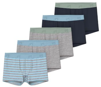 NAME IT Jungen Nkmboxer 5p Aquamarine Y/D Nkmboxer 5P Aquamarine Y/D (1er Pack)