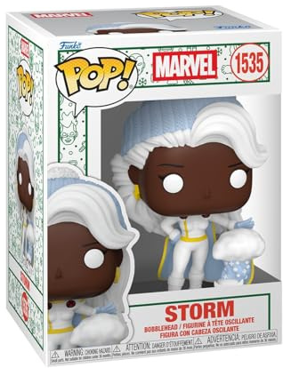 Funko POP! Marvel: X-Men HoliDivas - Storm | Official Superheroes Merch - Collectable Vinyl Figurine for Shelf Display - Birthday Gift Idea for Fans and Collectors
