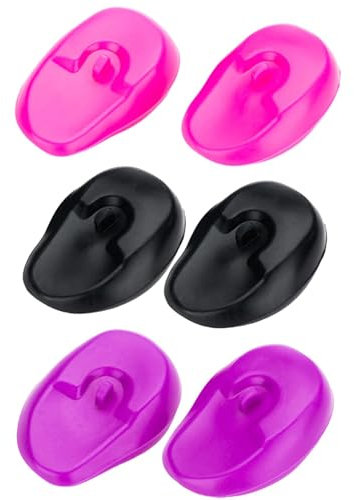 6Pezzi Paraorecchie In Silicone, Paraorecchie Impermeabili, Orecchie Tappi Protettori Per Tinture, Paraorecchie In Silicone Riutilizzabili, Cuffie Antirumore Copri Orecchie, Protezioni Per Le Orecchie