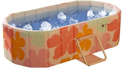 XUDREZ Baignoire de glace et d'eau froide pour usage domestique, fabriquée en PVC, compartiment thermostatique à 5 couches, meilleure isolation pour baignoires gonflables, sauna, utilisez-la en été et