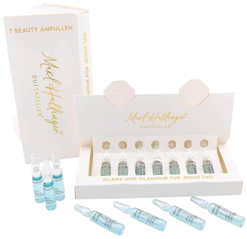 Hallingers Genuss Manufaktur 7er Set Beauty Ampullen - Maxl Hallinger Duftatelier Ampulle mit hochwertigem Serum